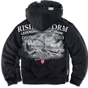 "Rising Storm" szőrmés pulóver