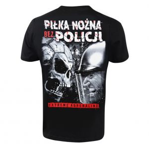 "Piłka nożna bez policji" póló
